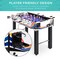 Best Choice Products 48in Competition Sized Foosball Table for Home, Game Room w/ 2 Balls, 2 Cup Holders